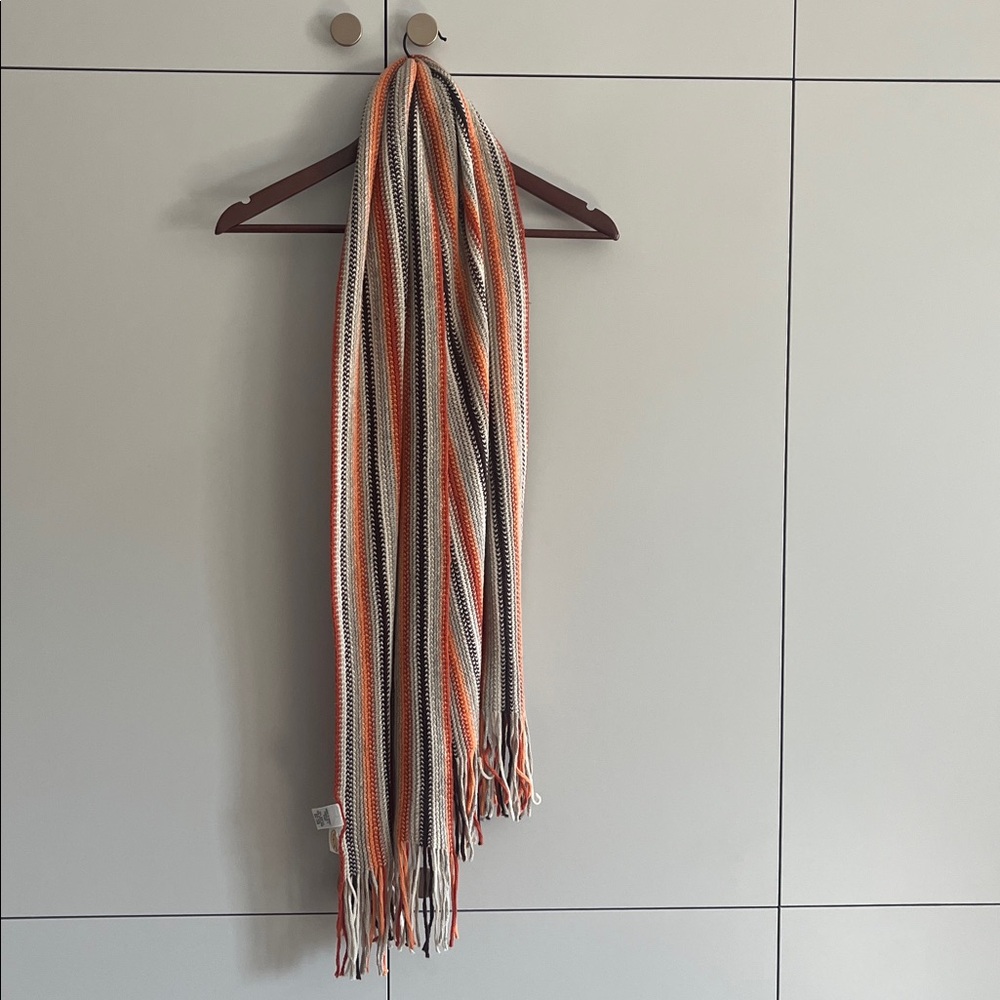 Talbots Multicolor Fringe Scarf - Picture 1 of 3